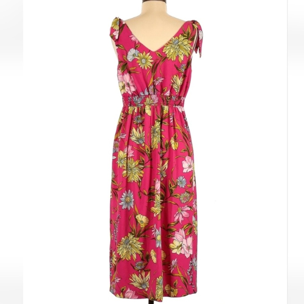 June & Hudson Tie Front and Shoulder Maxi Dress Sz M